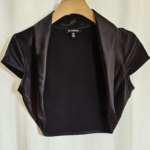 🇨🇦 Le Chateau Bolero Shrug Crop Top - Picture 13 of 16